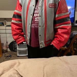 FUBU vintage leather collection jacket xx2